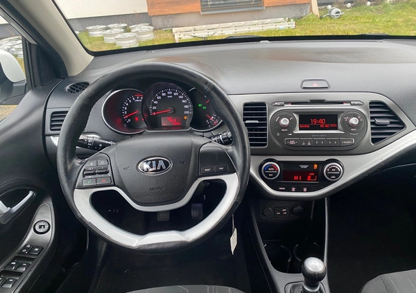 Kia Picanto cena 29900 przebieg: 75000, rok produkcji 2015 z Koziegłowy małe 379